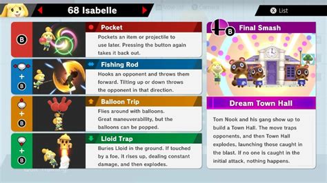 Super Smash Bros Ultimate (SSBU) Isabelle Guide 